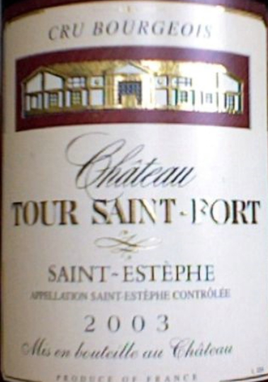 图圣福庄园干红Chateau Tour Saint Fort