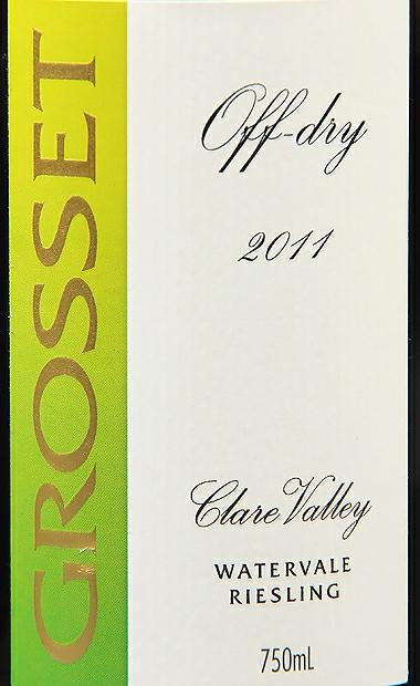 国师雷司令半白Grosset Off Dry Riesling