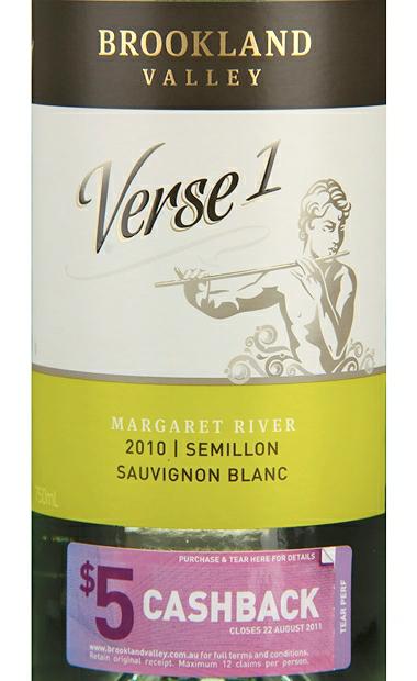 宝灵谷旋律一号赛美蓉长相思干白Brookland Valley Verse 1 Semillon Sauvignon Blanc