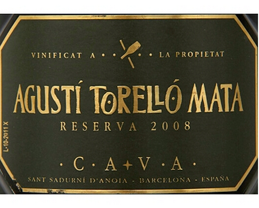 托雷洛玛塔陈酿起泡Torello Mata Cava Brut Reserva