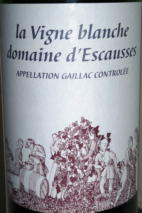 伽亚克黛丝古斯酒庄干红La Vigne Blanche Domaine d'Escausses