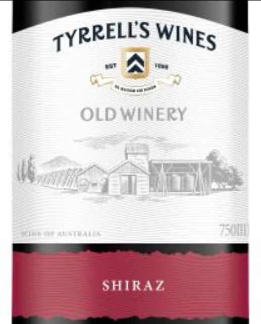 天瑞老酒庄系列设拉子干红Tyrrell’s Wines Old Winery Shiraz