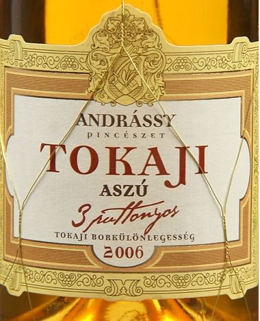 安德斯托卡伊贵腐酒3PAndrassy Tokaji Aszu 3P