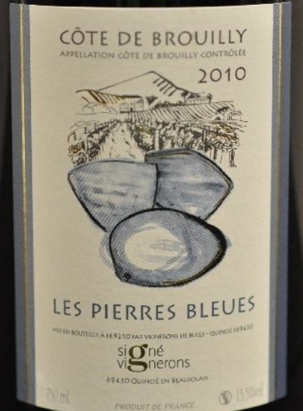 蓝石山丘干红Les Pierres Bleues Cotes du Brouilly