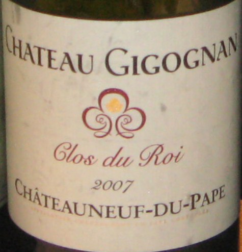 皇家干白Clos du Roi Blanc Châteauneuf-du-Pape Blanc