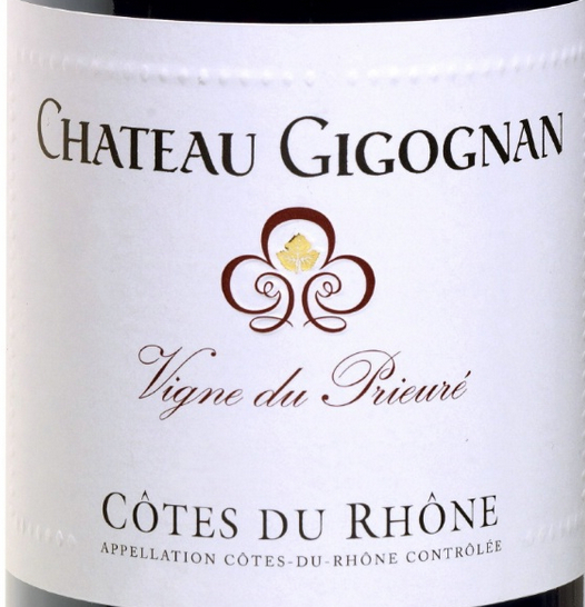 吉歌浓庄园先藤干红Vigne du Prieuré Côtes du Rhône