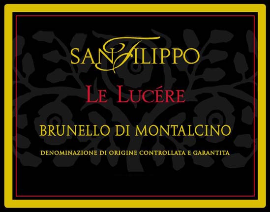 圣菲力珀露切干红SAN Filippo le lucere Brunello Di Montalcino