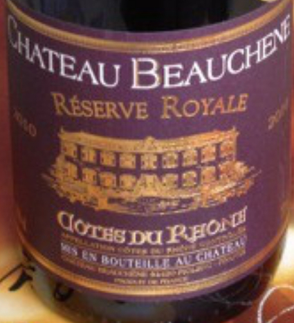 宝尚城堡皇家珍藏干红Chateau Beauchene Reverve Royale