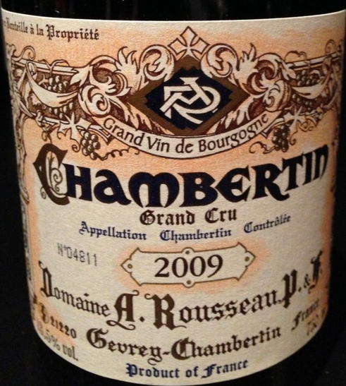 阿曼卢梭香贝丹特级葡萄园干红Armand Rousseau Chambertin Grand Cru