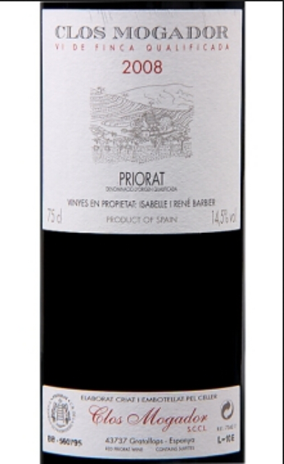 克洛斯玛卡多干红Clos Mogador Priorat