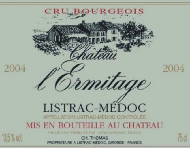 艾米特庄园干红Chateau l’Ermitage