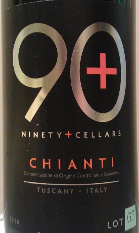 90布拉斯63号基安蒂干红90+ Ninety Plus lot63 Chianti