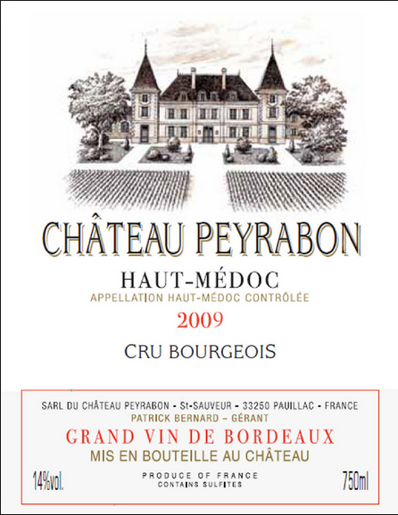 佩雷恩城堡干红Chateau Peyrabon