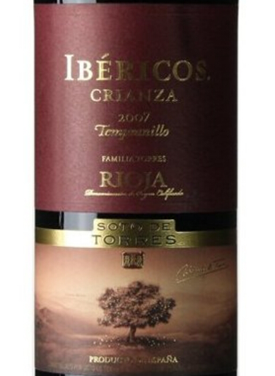 桃乐丝伊贝利克干红Torres Ibericos Crianza