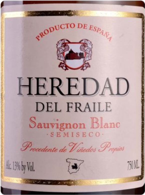 禾瑞长相思半干白Heredad Del Fraile Sauvignon