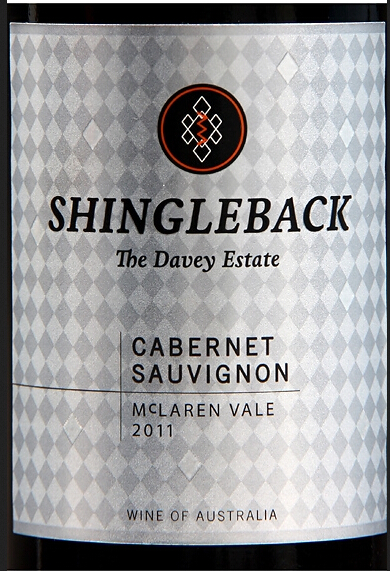 圣勒戴维酒园赤霞珠干红Shingleback Davey Estate Cabernet Sauvignon