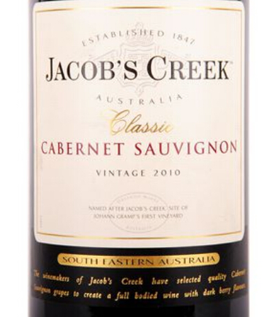 杰卡斯经典系列赤霞珠干红Jacob's Creek Classic Cabernet Sauvignon