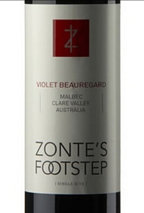 印迹酒园紫罗兰浓情干红Zonte's Footstep Violet Beauregard Malbec