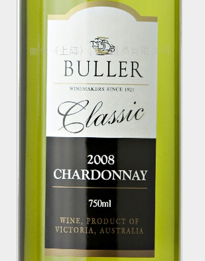 布乐霞多丽干白Buller Classic Chardonnay