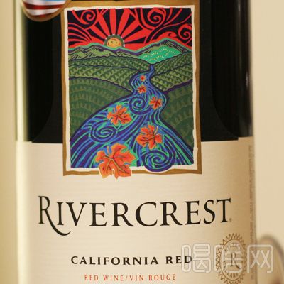 利弗兰加州干红Rivercrest California Red