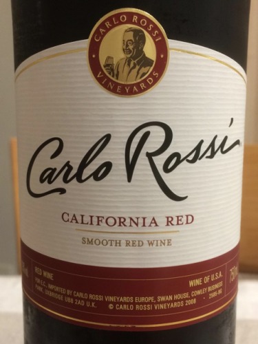 加州乐事干红Carlo Rossi California Red Smooth