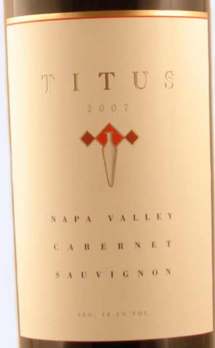 提图斯赤霞珠干红Titus Cabernet Sauvignon