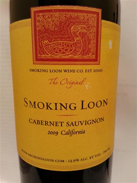 思诺凯露赤霞珠干红Smoking Loon Cabernet Sauvignon