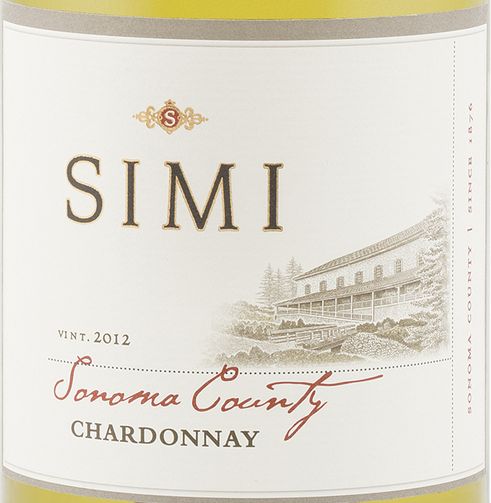 思美索诺玛霞多丽干白Simi Sonoma County Chardonnay