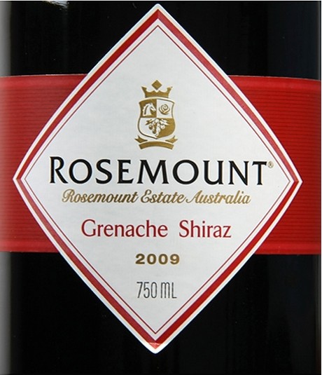 澳洲玫瑰山庄钻石酒窖系列歌海娜设拉子干红Rosemount Diamond Cellar Grenache Shiraz