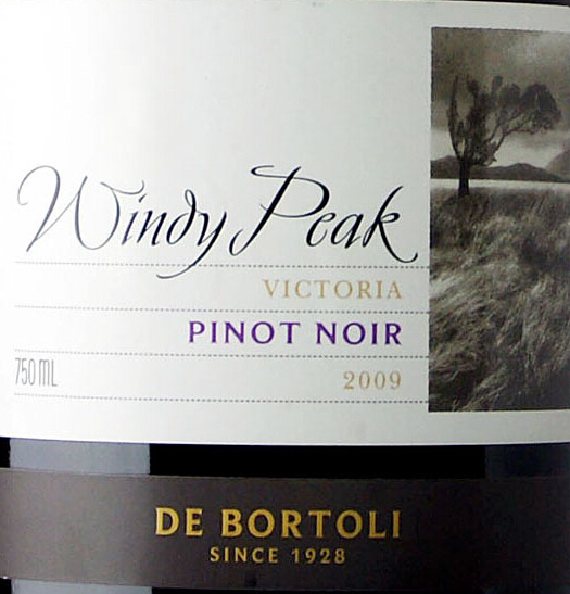 德保利风之谷黑皮诺干红De Bortoli Windy Peak Pinot Noir