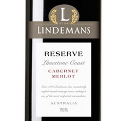 利达民珍藏赤霞珠梅洛干红Lindemans Reserve Cabernet Merlot