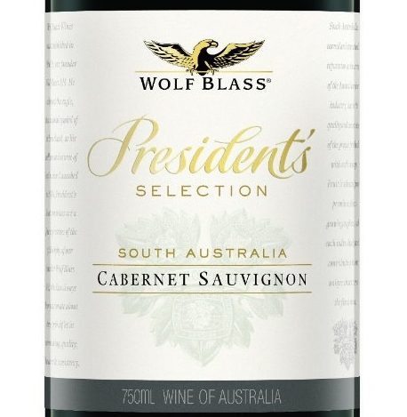 禾富酒园总统特选赤霞珠干红Wolf Blass-President's Selection Cabernet Sauvignon