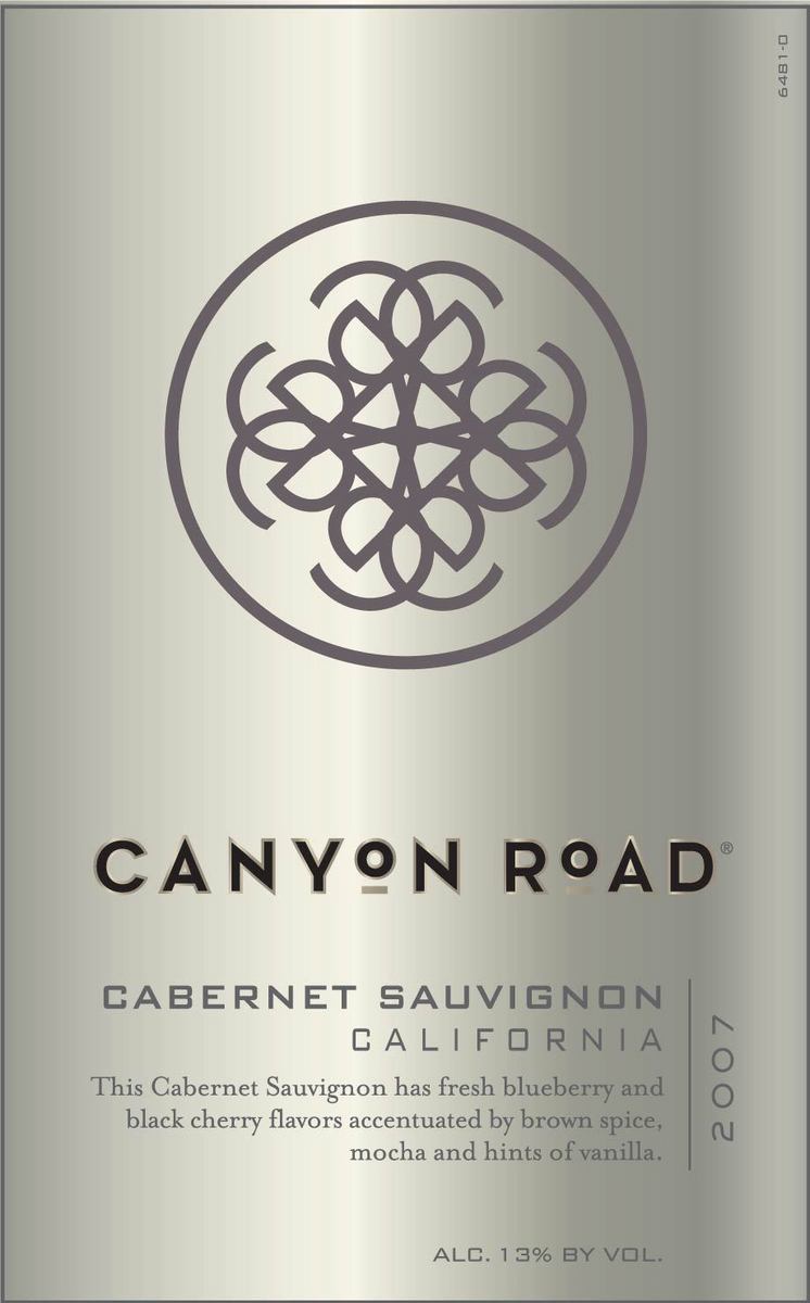 凯岚赤霞珠干红canyon road cabernet sauvignon