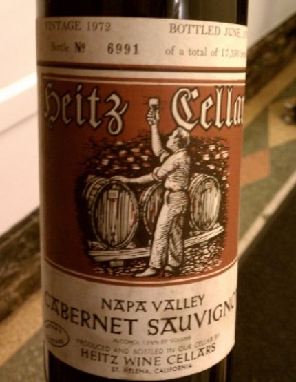 黑兹酒窖玛莎葡萄园赤霞珠干红Heitz Cellars Martha's Vineyard Cabernet Sauvignon