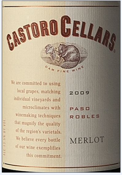 海狸梅洛干红Castoro Cellars Merlot