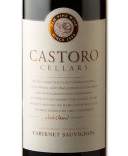 海狸赤霞珠干红Castoro Cellars Cabernet Sauvignon