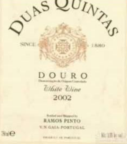 威比特杜艾丝庄园干白Ramos Pinto Duas Quintas Branco