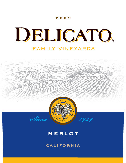 德利卡梅洛干红Delicato family vineyards Merlot