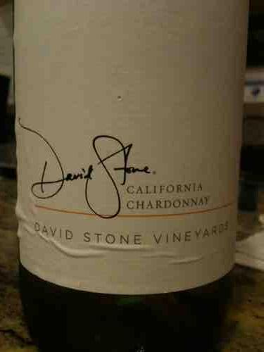 大卫斯通加州霞多丽干白David Stone California Chardonnay