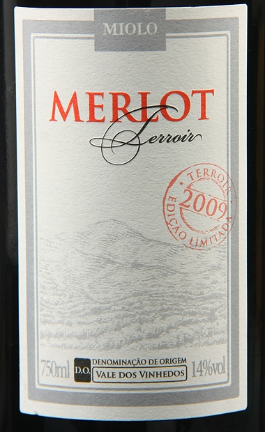 米奥罗风土梅洛干红Miolo Terroir Merlot