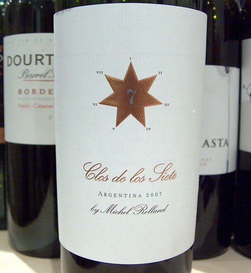 鹰格堡七星干红Michel Rolland Clos de los Siete