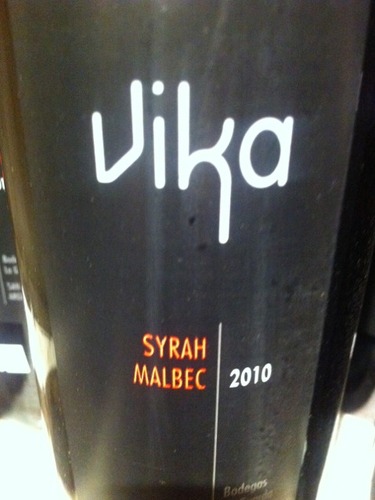 维加西拉马尔贝克干红Vika Syrah Malbec