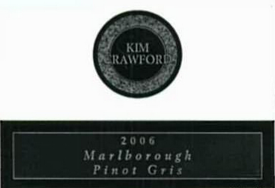 金凯福灰皮诺干白Kim Crawford Pinot Gris