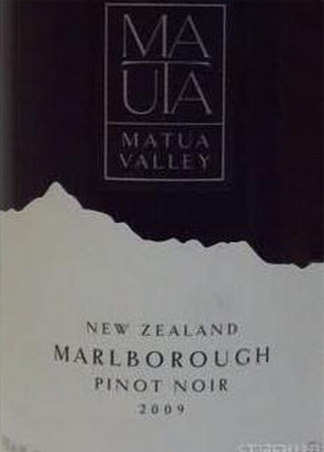 马腾山谷黑皮诺干红Matua Valley Pinot Noir