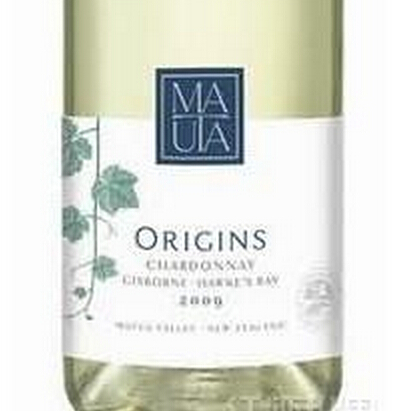 马腾山谷源泉霞多丽干白Matua Valley Origins Chardonnay