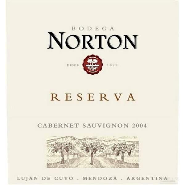 诺顿庄园特酿赤霞珠干红Bodega Norton Reserva Cabernet Sauvignon