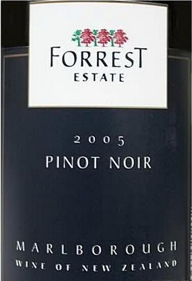 富利来黑皮诺干红Forrest Estate Pinot Noir