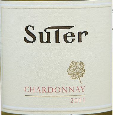 苏特庄园霞多丽干白Suter Chardonnay