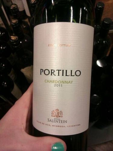 萨兰亭博迪优霞多丽干白Salentein Portillo Chardonnay