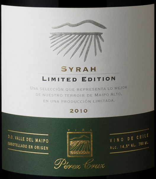 皮尔库斯西拉珍藏限量版干红Perez gruz syrah reserva limited edition